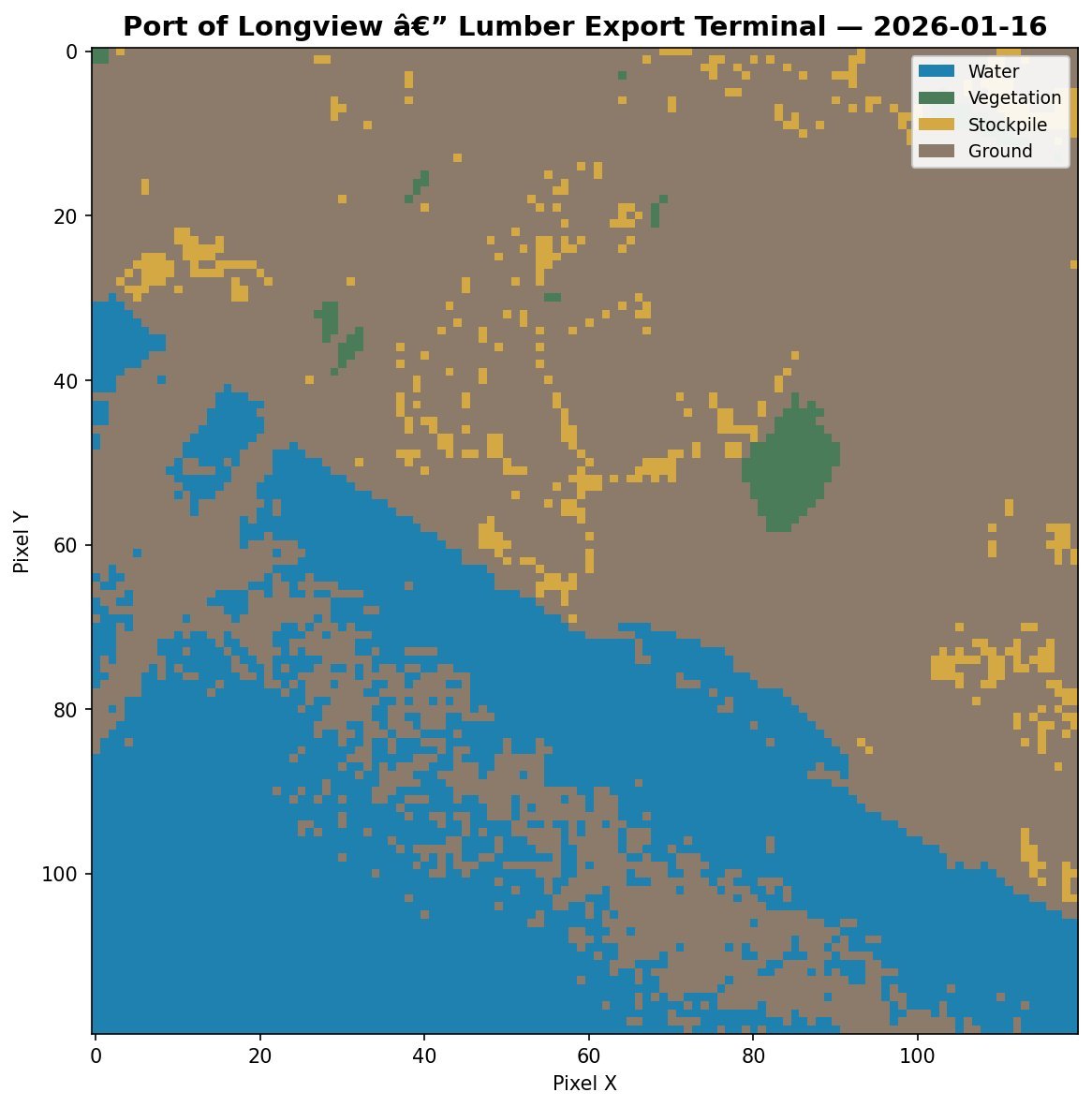 Classification map January 2026 - 3.4% stockpile