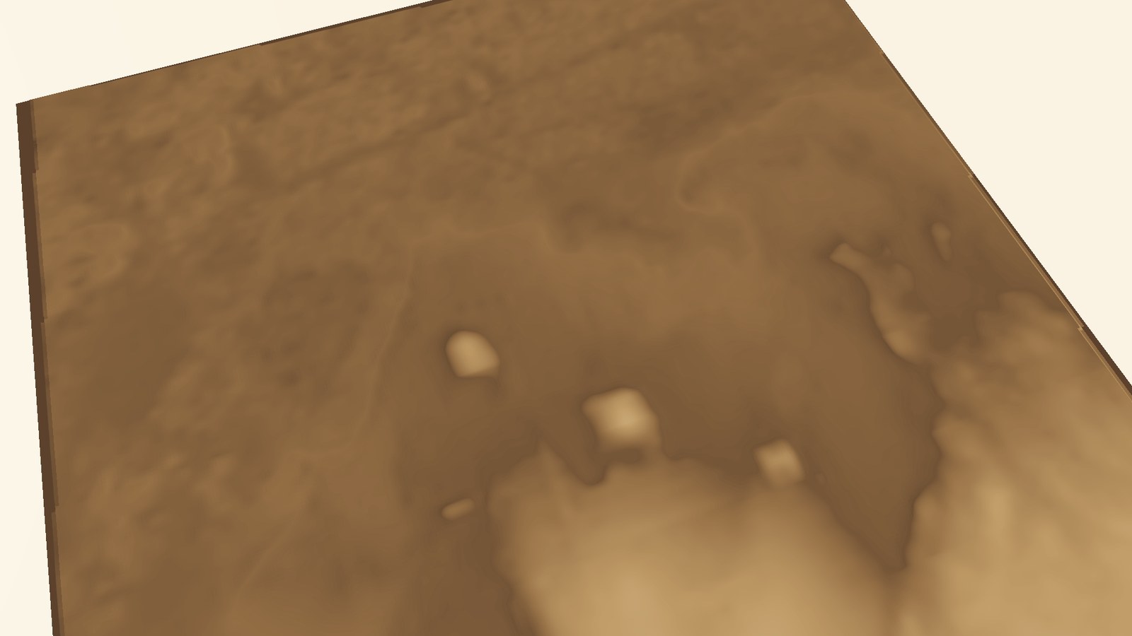 Giza plateau rendered from Copernicus GLO-30